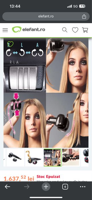 Vand aparat pentru ondulat parul