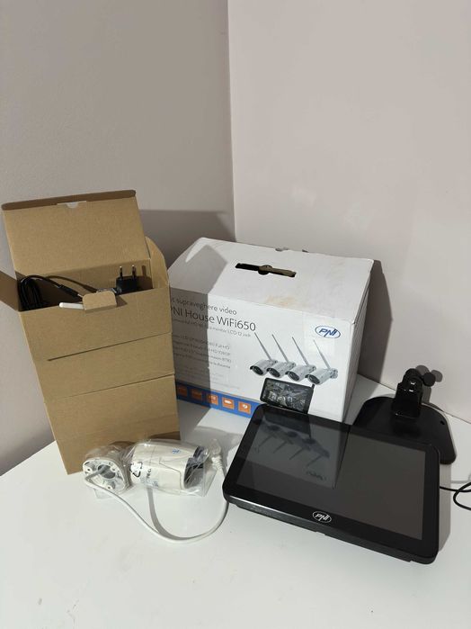 Camere supraveghere video PNI House WiFi650 - 4 camere Full HD