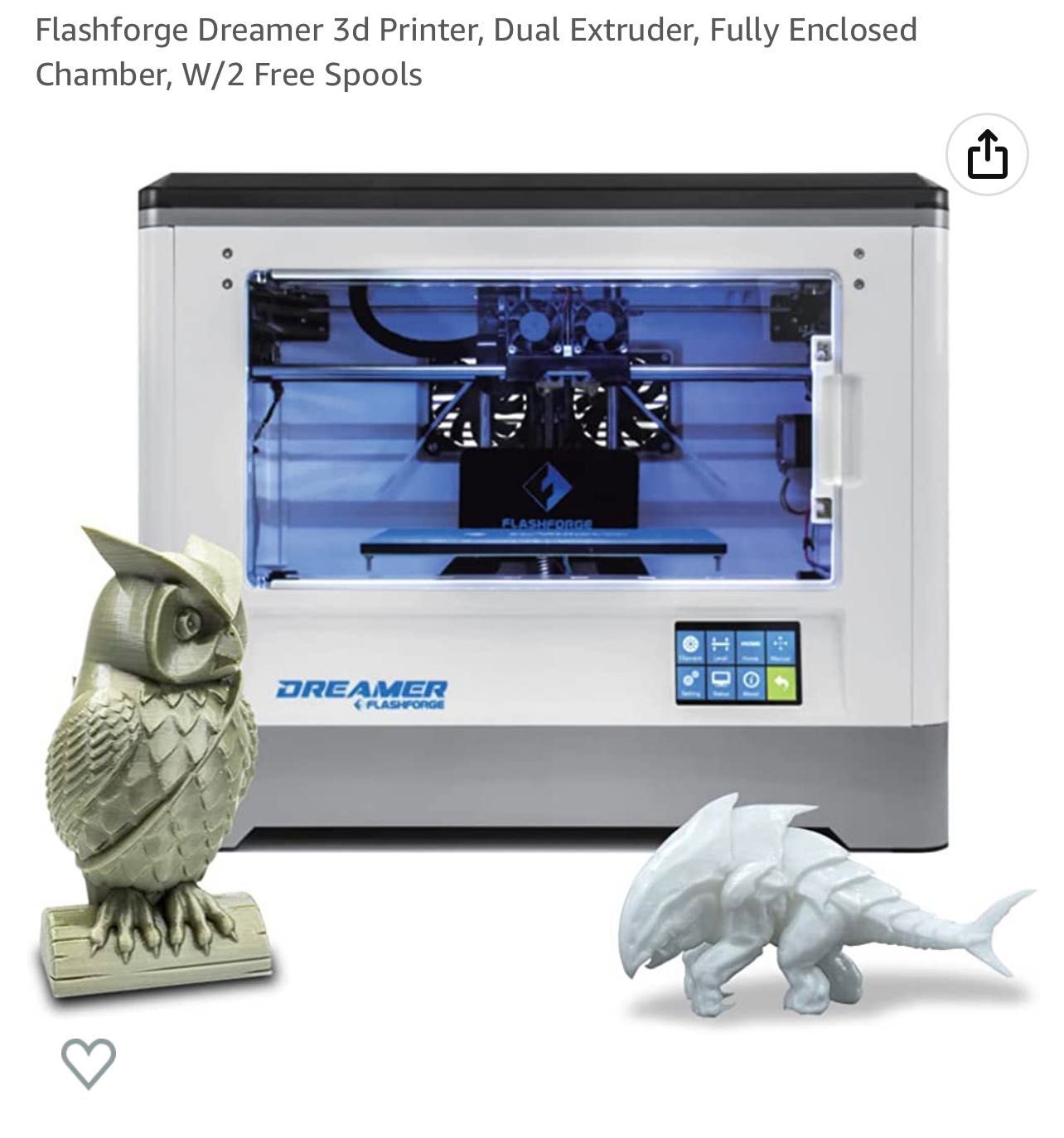 Flashforge Dreamer 3d Printer