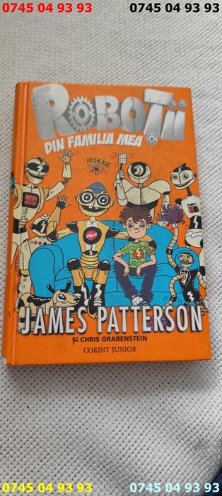 carte carti robotii din familia mea james pattesrson ca noua