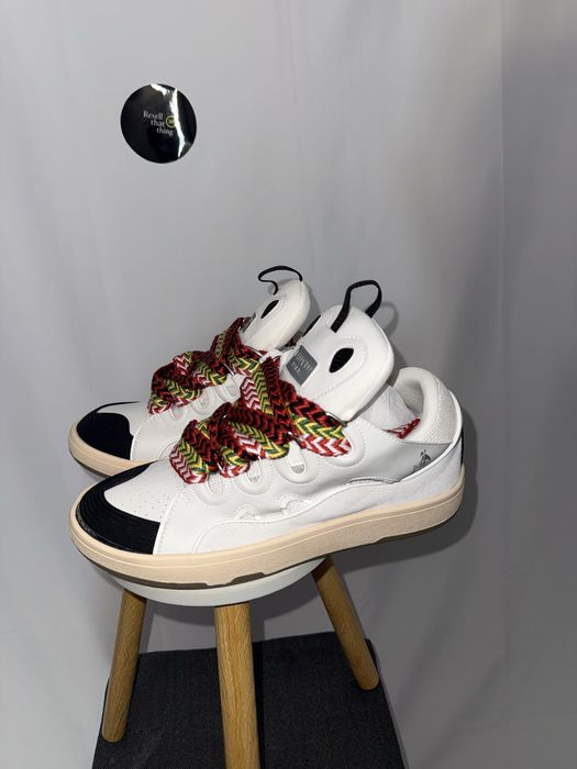 Adidasi Lanvin curb 41 cu mic defect