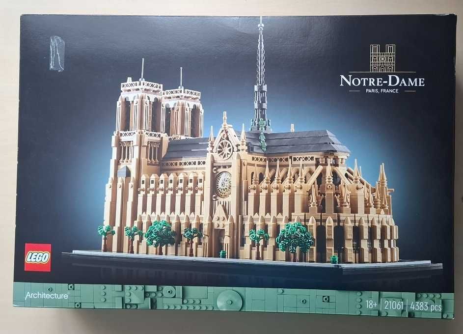 LEGO Architecture: Notre-Dame de Paris 21061, nou, sigilat