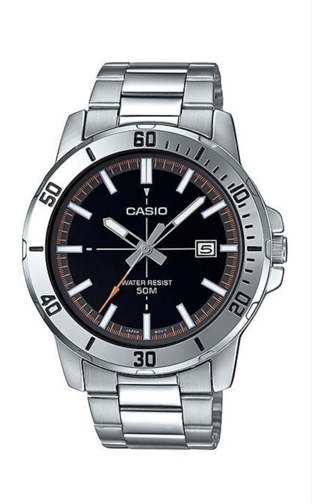 Часы Кварцевые CASIO MTP-VD01D-1E2VUDF сталь