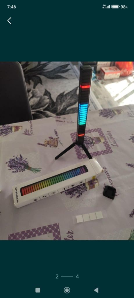 Stativ rgb cu muzica