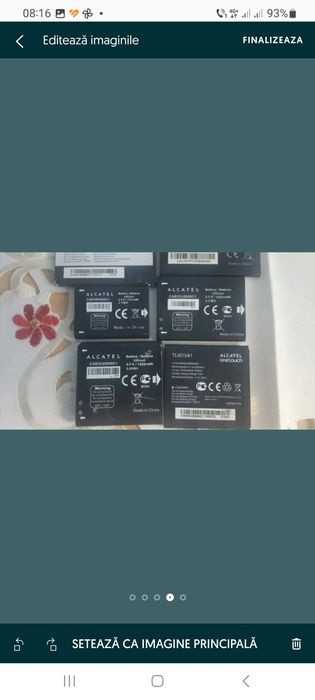 Acumulator baterie originale Alcatel Acer Vodafone