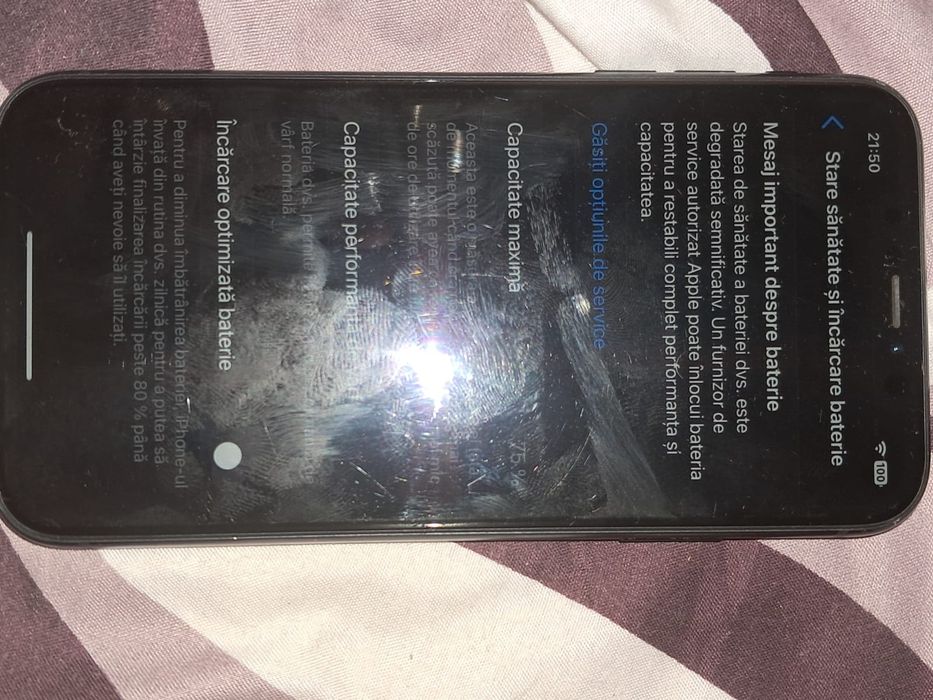 iPhone XR stare impecabila sănătate la baterie 75 plus 2 huse cadou