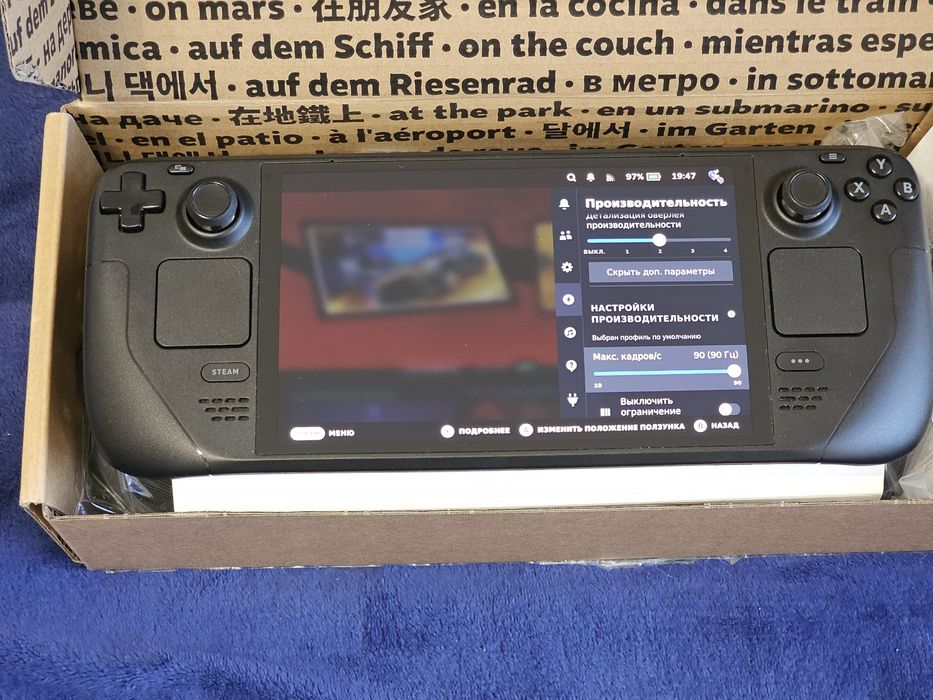 Steam Deck Oled, портативная, игровая консоль