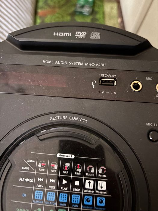 Аудио система SONY MHC-V43D / Стерео уредба Сони