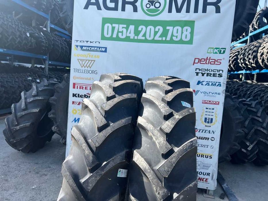 Cauciucuri noi 14.00-38 cu 12 pliuri pentru tractor U650
