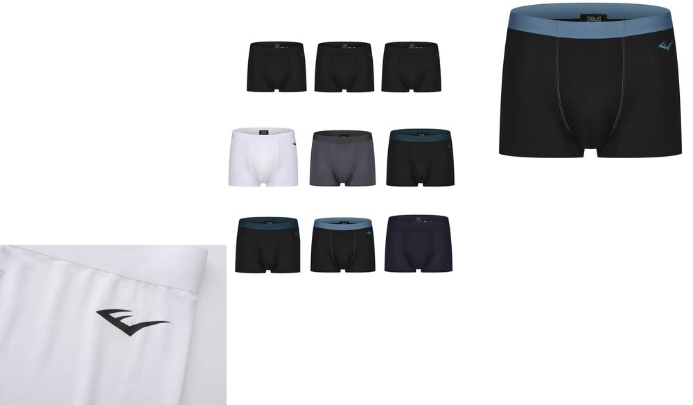 3 броя Мъжки спортни боксерки Everlast Performance - само размер 3XL