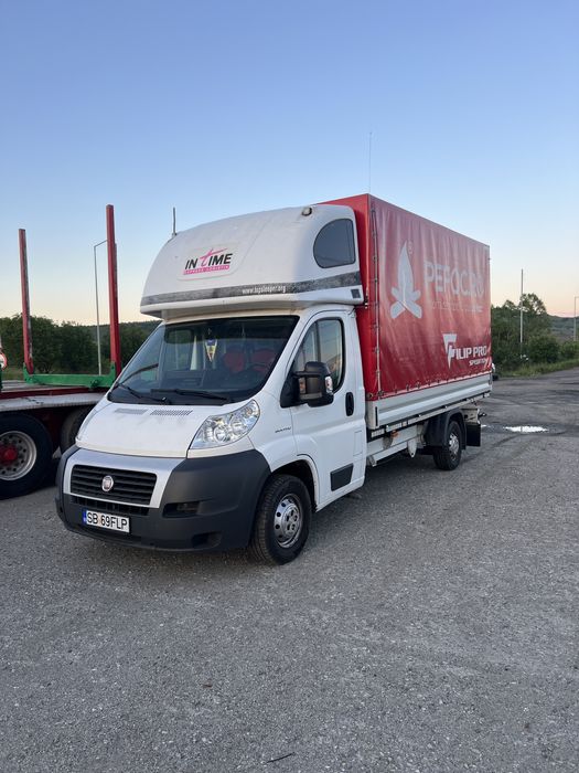 Vand Fiat ducato din 2014 , motir 2,3 la 400,000 km cu prelata de 8ewp