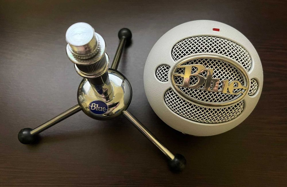Microfon Blue Snowball – stare excelentă, calitate profesională!
