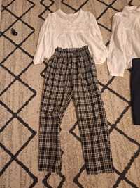 Pantaloni  zara și bluza hm măsură 8-10ani