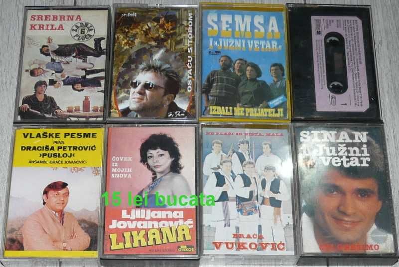 Caseta audio Seal,Snap,Sade,Dirty Dancing,Elvis,Pavarotti,Chris Norman