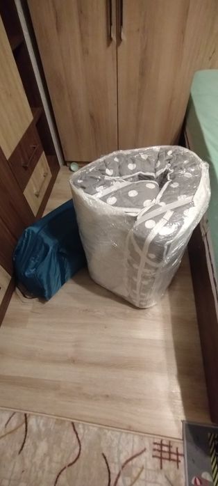 Детска кошара комплект с матрак и протектор