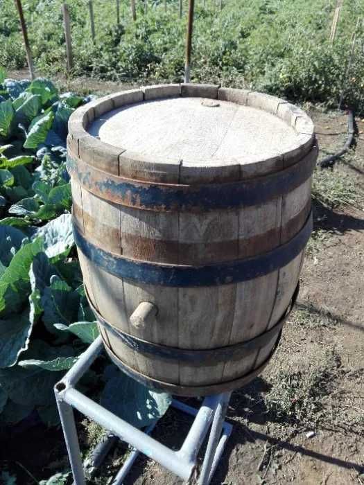 Caruta veche , autentica , cu jug si plug