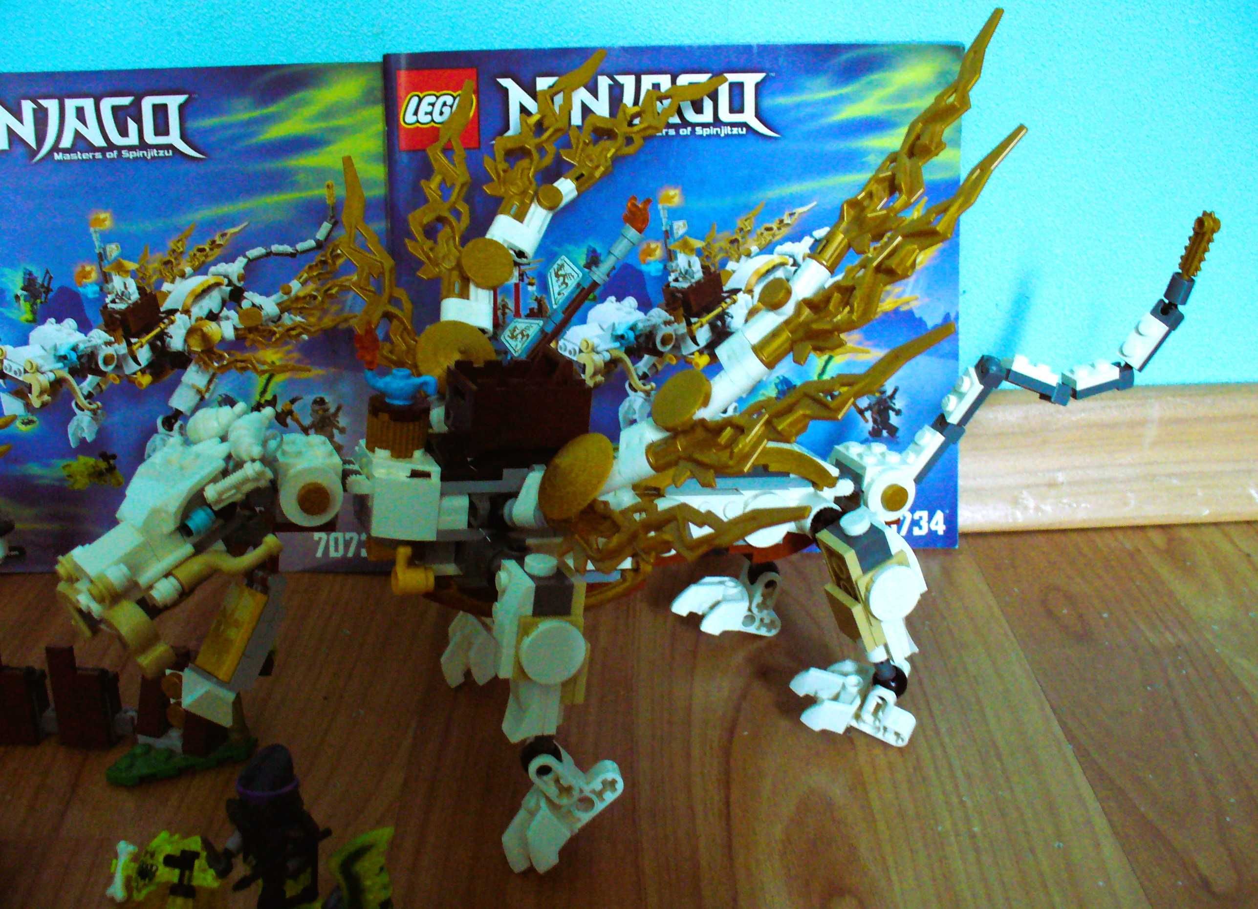 LEGO® Ninjago70625 SAMURAI VXL + 70734 Драконът на мастър Ву