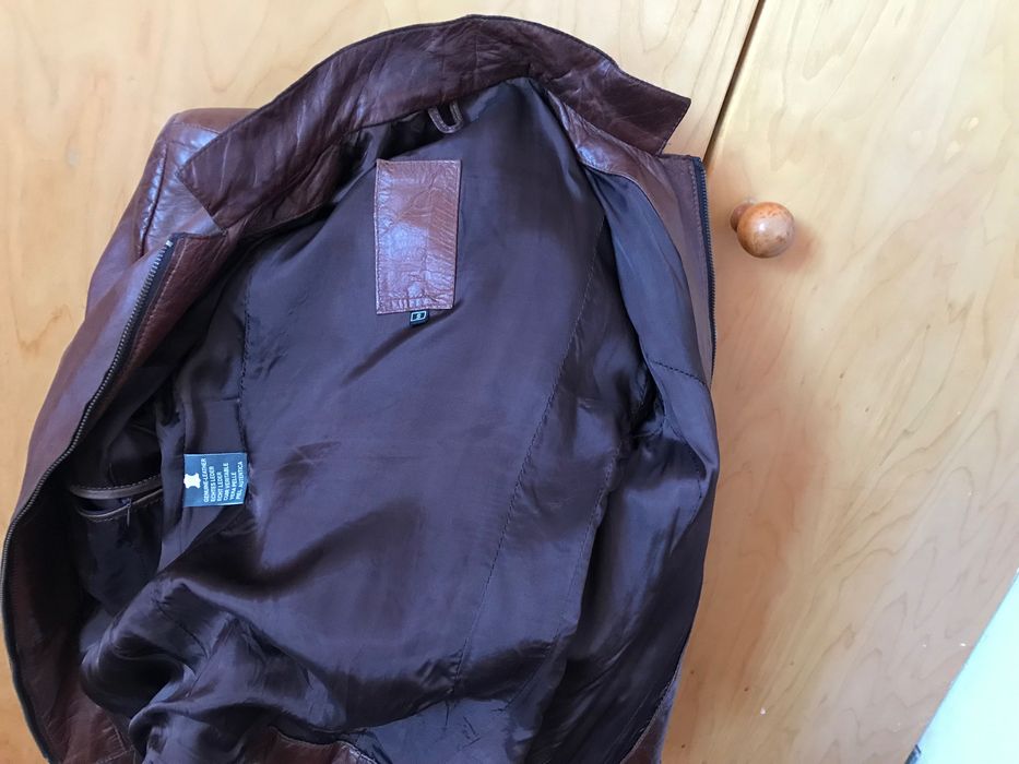 haina geaca piele naturala dama gratis fan curier