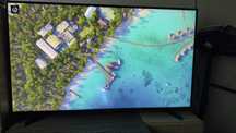 Samsung 55” 4K Smart TV – с леко петно, напълно работещ