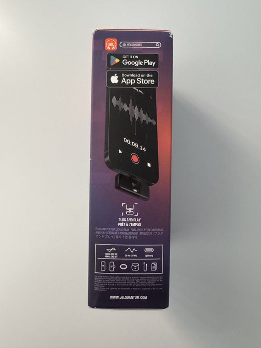 Microfon Lavaliera JBL Quantum Stream Wireless Lightning