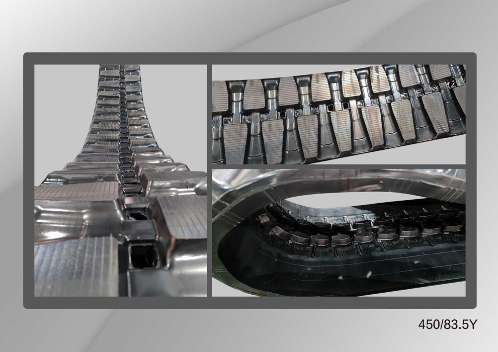 Șenilă  cauciuc  450 x 83,5 x 74Y