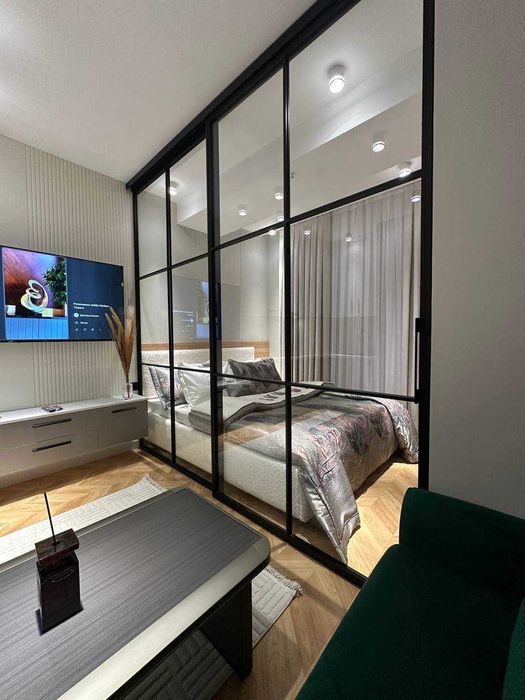 ЖК Modera Towers ул.Ш.Руставели 1(2)-ком 8/25 24 м² евроремонт меб/тех