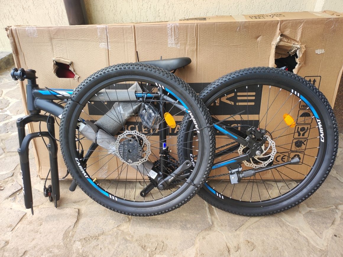 Bicicleta noua mtb 27.5 și 29 cadru și jante aluminiu frane pe disc