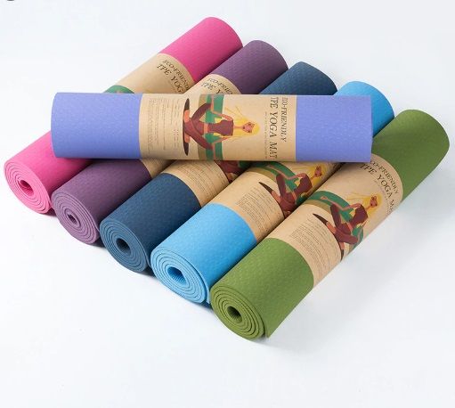 Коврик для йоги (йога мат,каремат) и фитнеса ECO-FRIENDLY TPE Yoga Mat