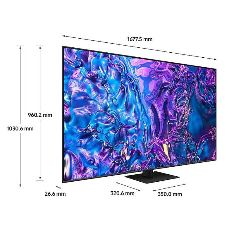 Samsung 75Q70D Qled 120hz etkazib berish hizmati bor