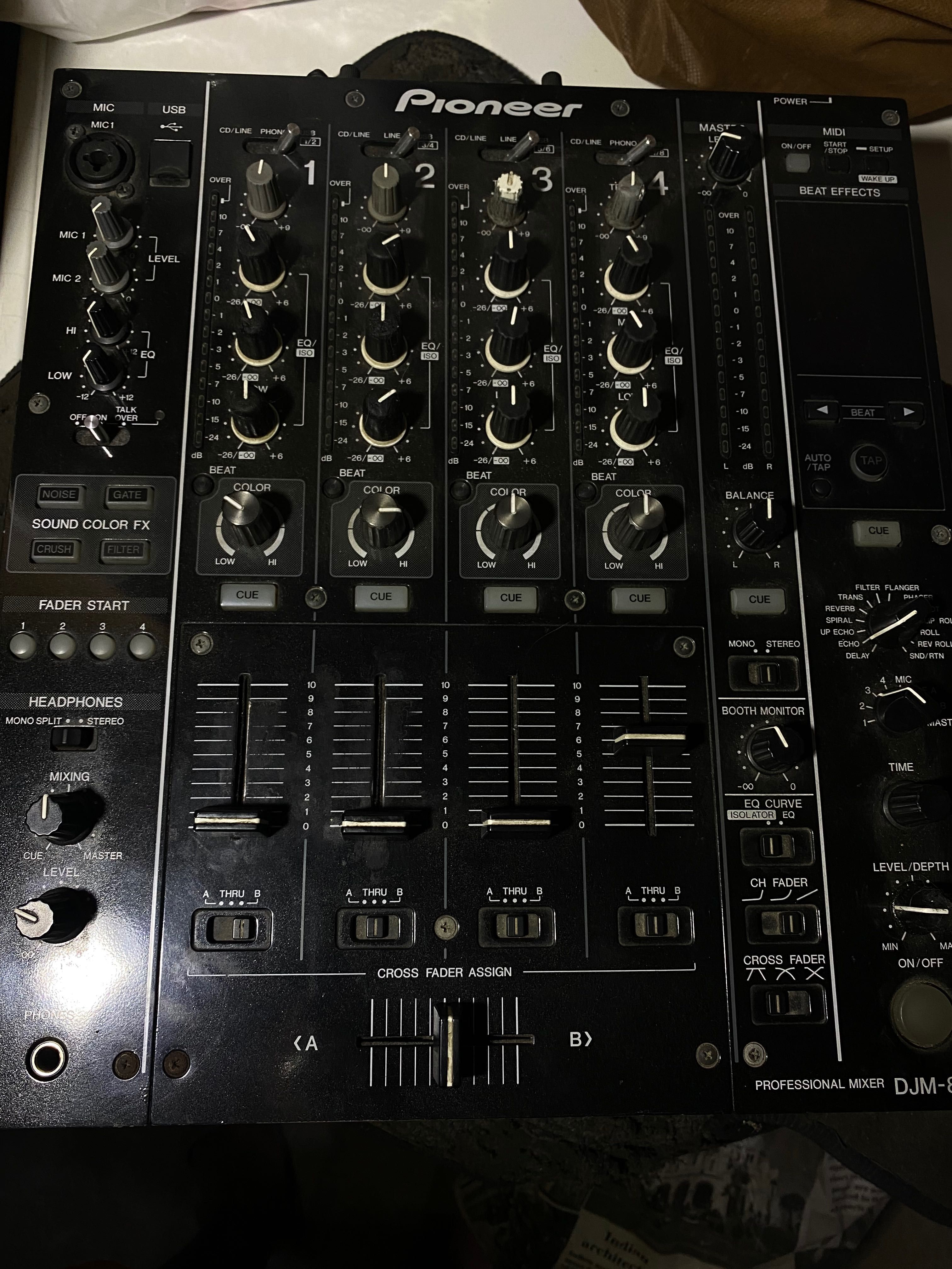 Пульт pioneer djm 850