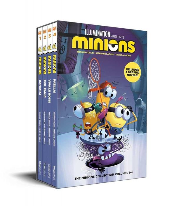 Minions 1-4 Boxed Set, Stephane Lapuss