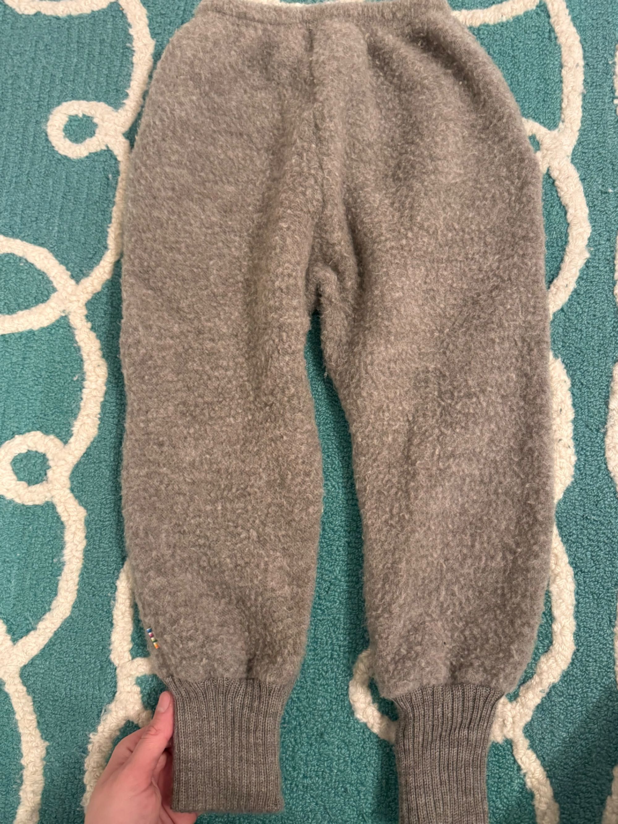 Pantaloni lana fleece