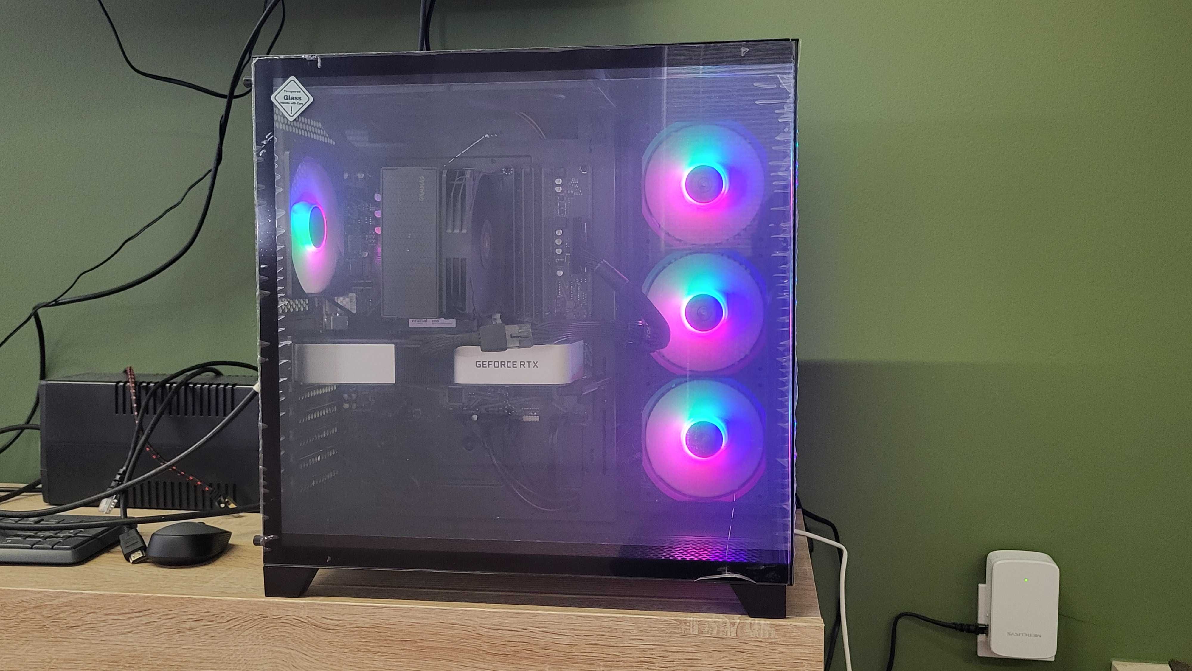 Геймърски компютър - Ryzen 7 5700x, 32gb ram, RTX 3060ti, 1TB Nvme,