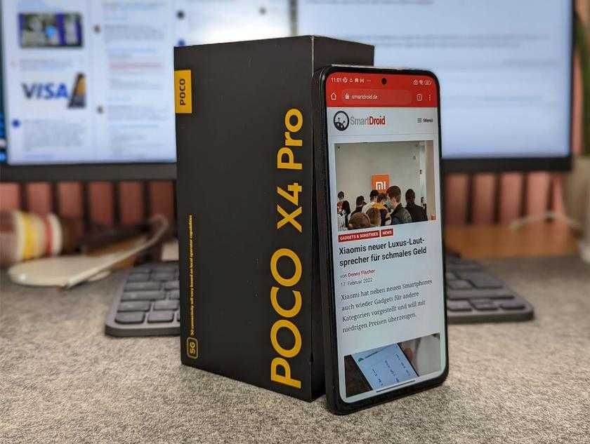 Смартфон Xiaomi Poco X4 Pro 5G X4-PRO-5G-8GB-256GB-B