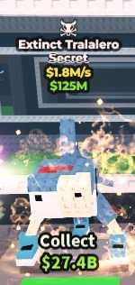 SECRET Extinct Tralalelo 1.8 m / s