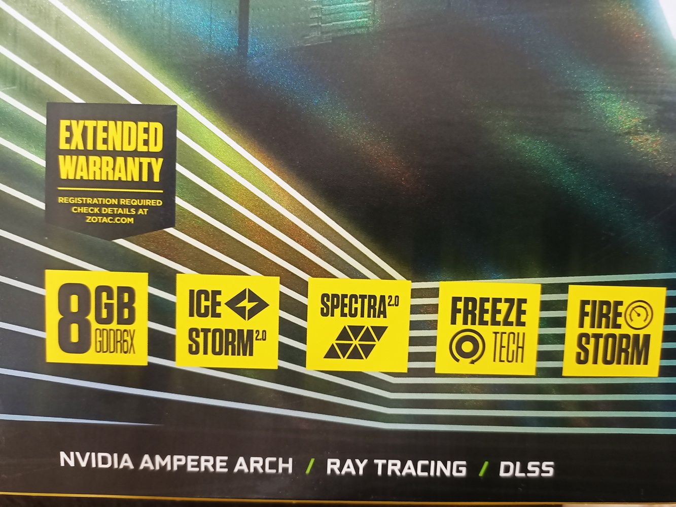Видеокарта RTX 3070 TI Zotac Trinity OC