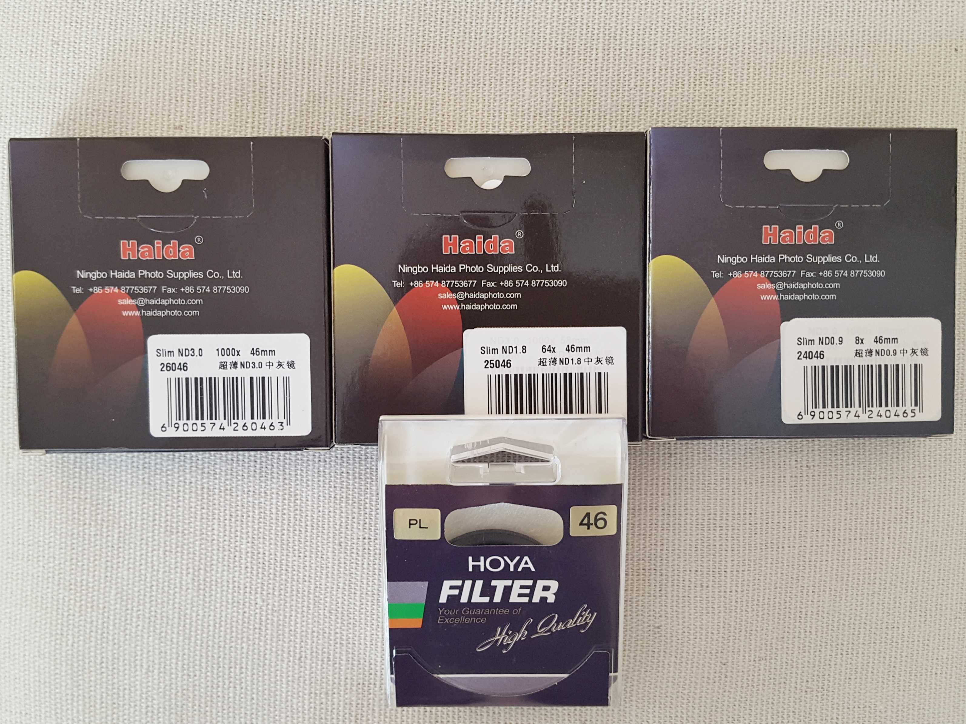 Set ND & CPL filter's Haida & Hoya
