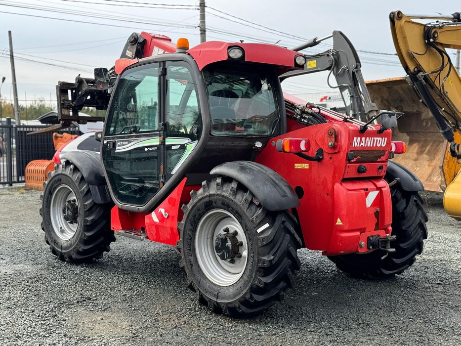 Manitou MLT 741 anvelope Alliance noi an 2016 furci hidraulice