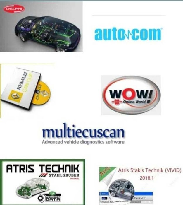 Programe windows Delphi si Autocom 2021 si diagnoza auto Multdiag Pro