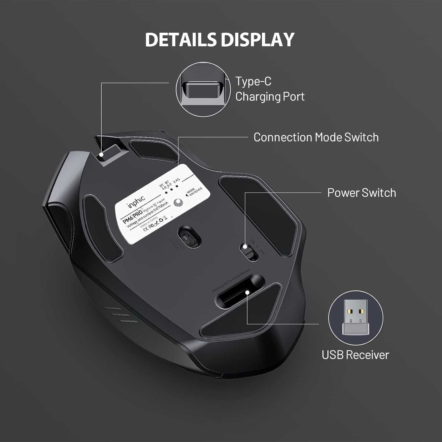 Inphic Bluetooth мишка