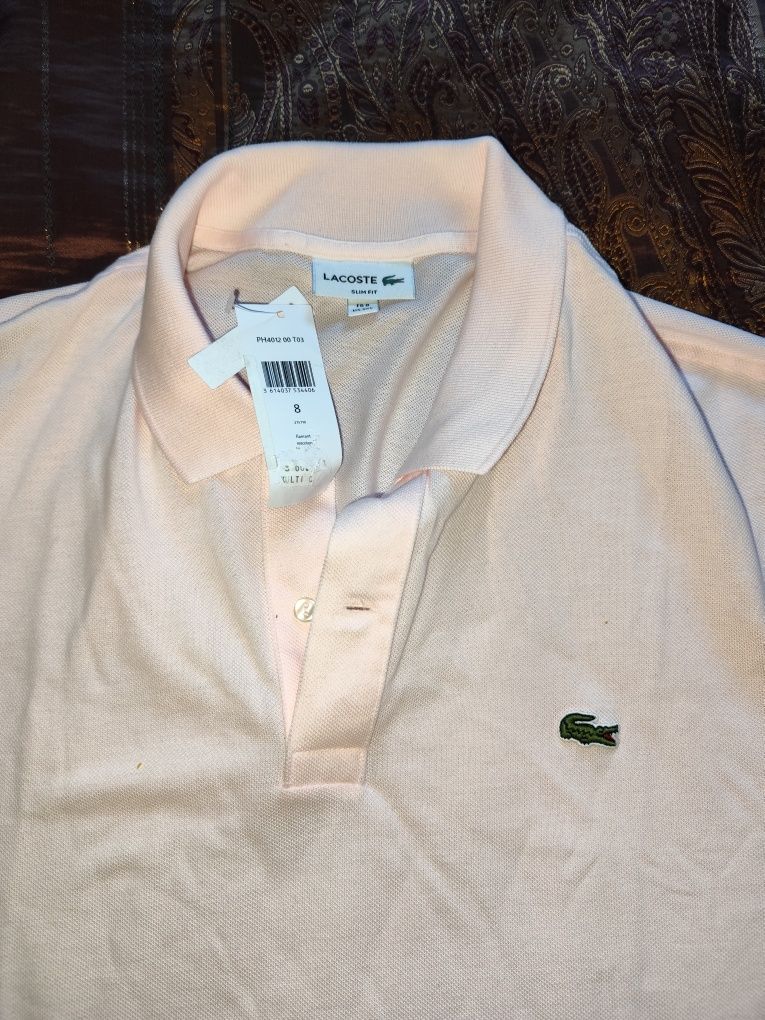 Lacoste - оригинална тениска с яка