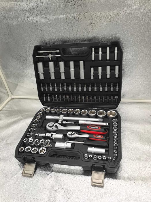 Trusa chei tubulare 108 piese – completa si practica