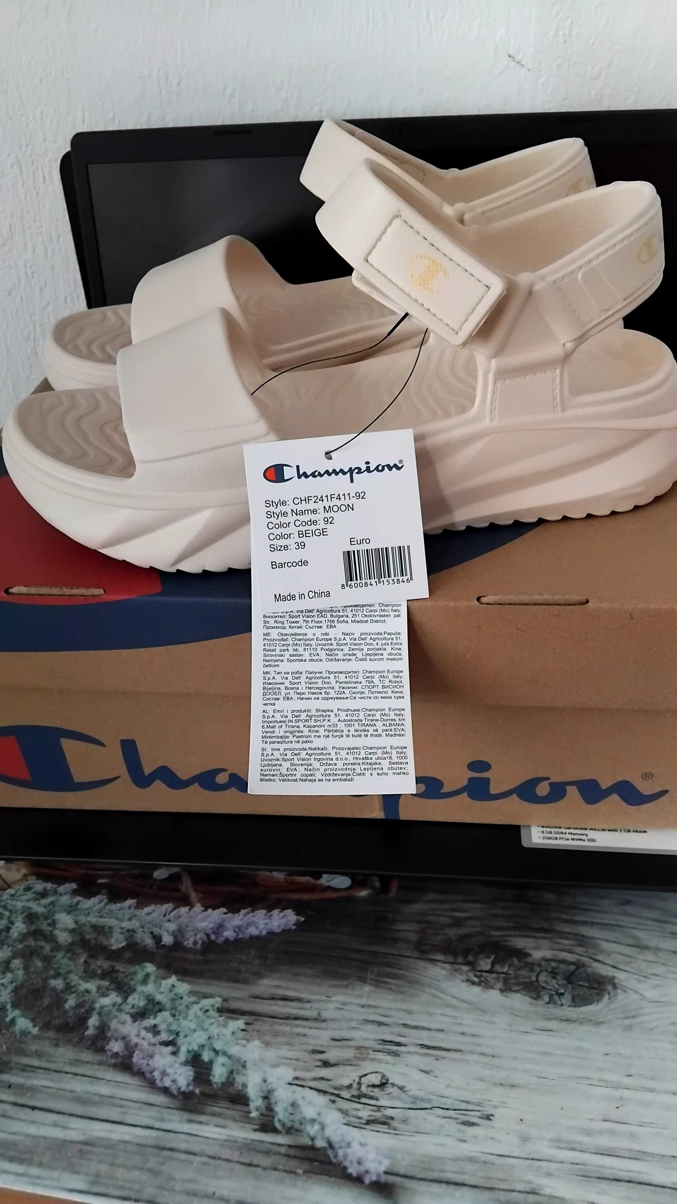 Champion нови сандали 39 номер
