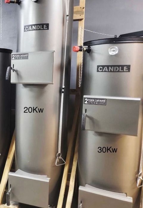 Centrala tip lumanare candle lemn cărbuni