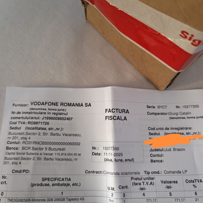 Motorola G06 256gb sigilat