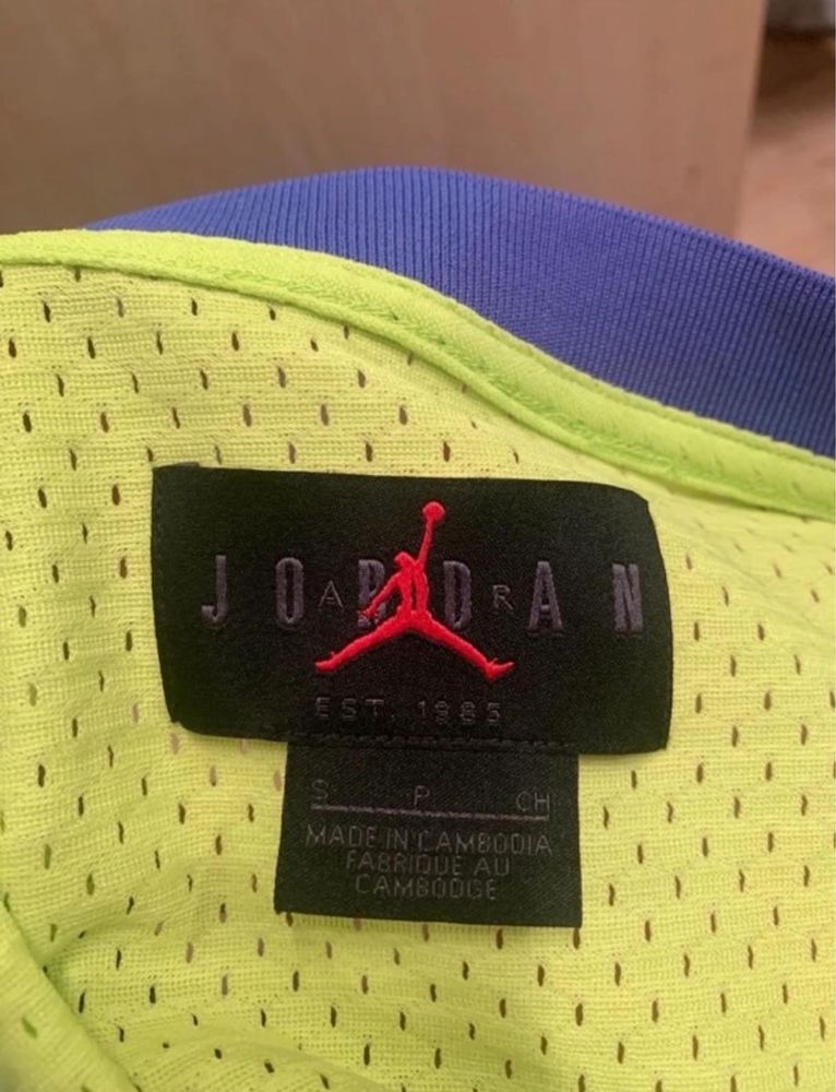 Nike Jordan Jumpman vest in neon green