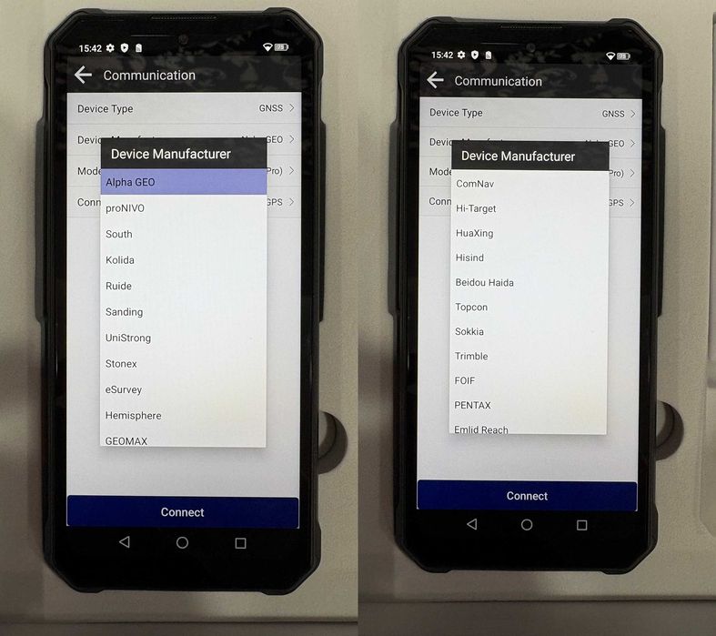 Controler OUKITEL WP23 - ANDROID SURPRO 6,0 gnss RTK rompos