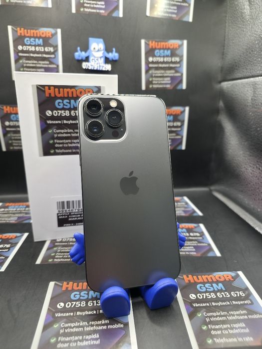 iPhone 13 Pro Max / Graphite / 128GB / 100% / Garantie / Rate