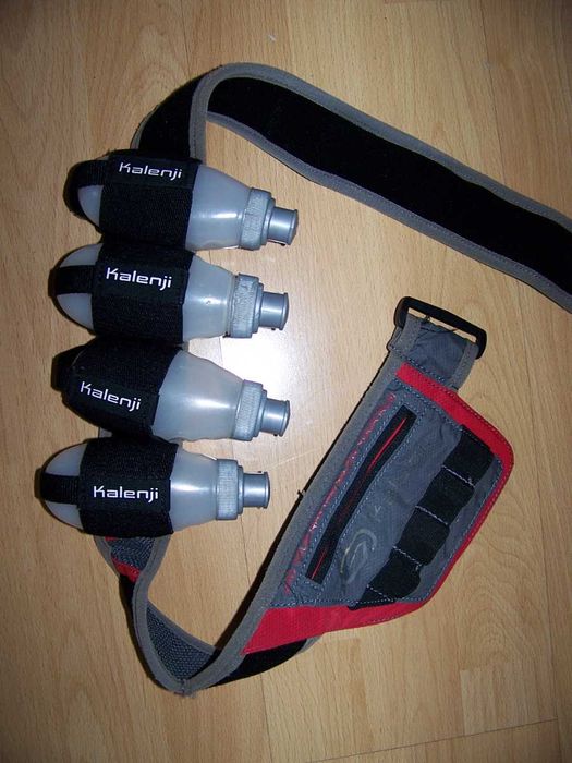 Curea pentru alergare,plimbări mai lungi cu 4 flacon