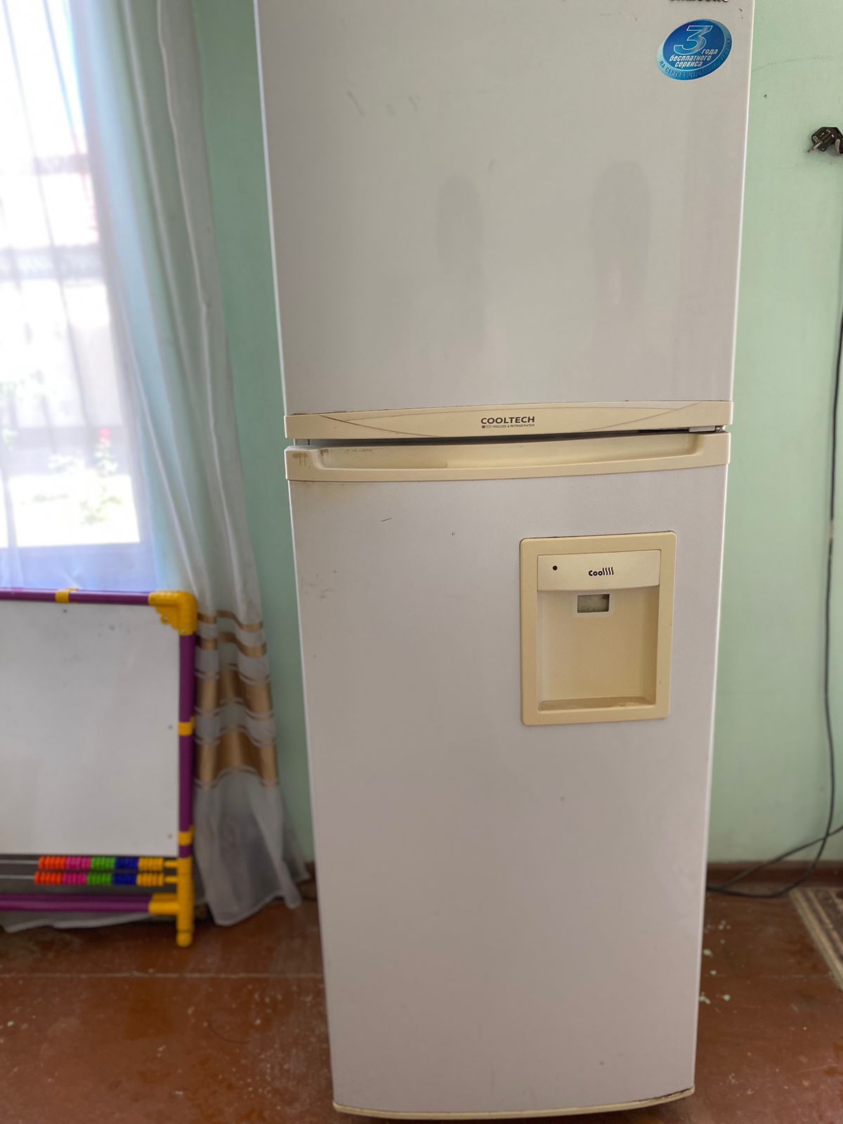 холодильник в хорошем состоянии, самсунг, двухкамерный